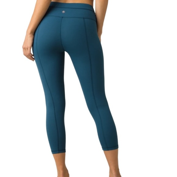 Prana | Pants u0026 Jumpsuits | Prana Momento Capri 78 Legging Atlantic Blue M  | Poshmark
